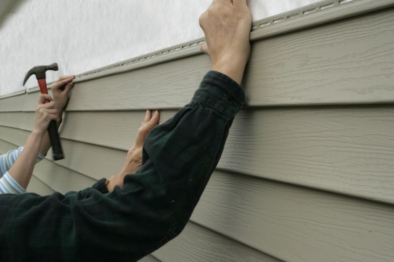 Vinyl Siding Repair Project